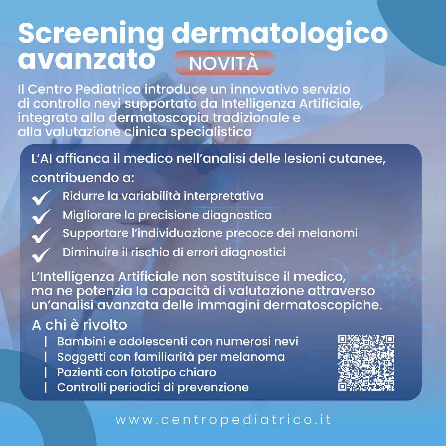 Screening nevi con intelligenza artificiale